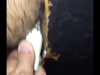Gloryhole in Texas and this guy had a vibrator