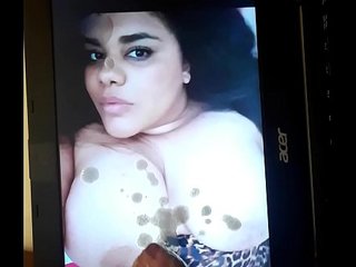 Cum tribute for chubby whore